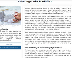 Straipsnių ra&scaron;ymas - Kokybi&scaron;ko, originalaus tekstinio turinio kūrimas - 2