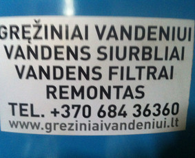 Vandens ir geoterminiai gręžiniai, Nuotekų sistemos. / UAB "Geogręžiniai" / Darbų pavyzdys ID 80819
