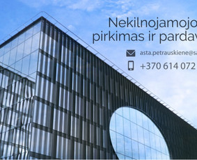 Greitas NT nupirkimas+pardavimas+konsultacijos / Asta / Darbų pavyzdys ID 3179095