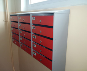 Metalo gaminiai, suvirintojai - Pašto Dėžutės Daugiabučių laiptinėms - 3