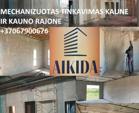 Mechanizuotas vidaus patalpų tinkavimas / MB Aikida / Darbų pavyzdys ID 3180575