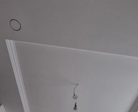 Mechanizuotas glaistymas-dažymas, vidaus apdaila - Lubų dažymas - 1 Lubų dažymas - Mechanizuotas glaistymas-dažymas, vidaus apdaila - 1