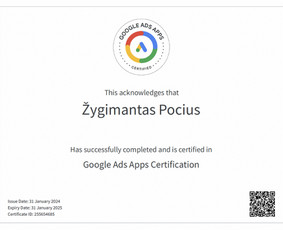 Meta Ads, Google Ads, Socialinių tinklų administravimas / Žygimantas Pocius / Darbų pavyzdys ID 3183523