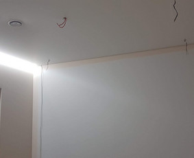 Vidaus apdailos darbai iki rakto. Elektros montavimas / Apdailos dienoraštis vidaus apdaila / Darbų pavyzdys ID 3183605
