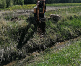 Drenažas. Melioracija. Lietus. Kanalizacija.el. Žemes darbai / Zilva / Darbų pavyzdys ID 3183767