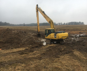 Drenažas. Melioracija. Lietus. Kanalizacija.el. Žemes darbai / Zilva / Darbų pavyzdys ID 3184015