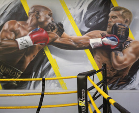 Tapyba ant sienų, Grafiti piešimas / WallCraft studio / Darbų pavyzdys ID 3184741