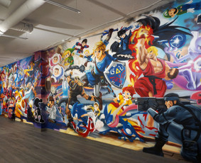 Tapyba ant sienų, Grafiti piešimas / WallCraft studio / Darbų pavyzdys ID 3184747