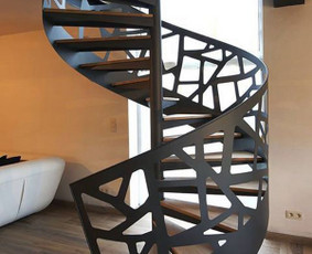 Grotų gamyba - Metaliniai laiptai, Sraigtiniai laiptai, Mediniai laiptai - 2