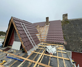 Stogdengys Naujastatyba Senų renovacija,remontas,lankstiniai / MB ,, Andjusta Statyba " / Darbų pavyzdys ID 3187747