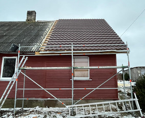 Stogdengys Naujastatyba Senų renovacija,remontas,lankstiniai / MB ,, Andjusta Statyba " / Darbų pavyzdys ID 3187749
