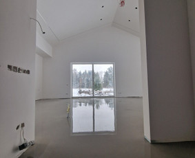 Grindų lyginimas - Grindų montavimas islyginamojo sluoksnio pylimas - 4