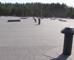 Stogų &scaron;iltinimas - A - Ploksciu stogu dengimas prilydoma bitumine danga - 1