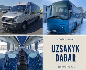Mikroautobusų nuoma - Autobusų Nuoma Kaune, Lietuvoje, Es - 1