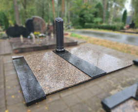 Paminklų gamyba, plokščių dengimas