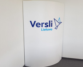 Reklamos gamyba, tūrinė reklama, tūrinės raidės, tūriniai logotipai, iškabos, stendai. Reklamos projektų rengimas ir derinimas.