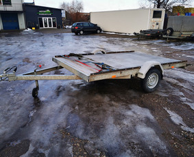 Priekabų nuoma - Priekabų,atv keturračiui, bagiui priekabos platformos nuoma - 1