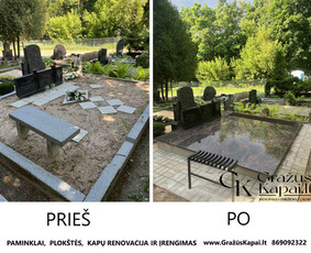 Kapų Meistras Edvinas Genutis - Kapų Tvarkymas, Paminklai / Edvinas Genutis / Darbų pavyzdys ID 3195552
