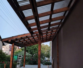 Karkasiniai statiniai, stoginės ir pavėsinės, terasos / Old Modern / Darbų pavyzdys ID 3199108