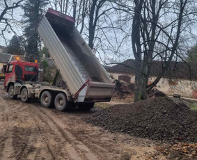 Skalda, smėlis, žvyras, juodžemis - Vežame Smeli ,skalda,juodžemi,grunta - 4