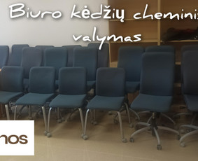 Biuro kėdžių cheminis valymas Vilnius