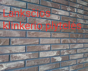 Klinkerio ir plytelių klijavimas, fasadų apdaila. / MB "Pjauta plyta" / Darbų pavyzdys ID 3201872