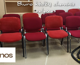 Biuro kėdžių cheminis valymas Vilnius