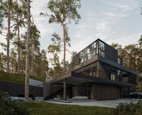 Gyvenamųjų namų projektavimas / UAB "Origami architektai" / Darbų pavyzdys ID 3204424