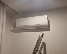 Šildymo sistemų montavimas - Oras-oras kondicionierių, šilumos siurblių montavimas - 1