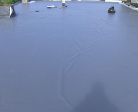 Plokščių Stogų Dengimas Pvc, Epdm ir bitumine Danga / Tvirti stogai / Darbų pavyzdys ID 3207776
