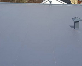 Plokščių Stogų Dengimas Pvc, Epdm ir bitumine Danga / Tvirti stogai / Darbų pavyzdys ID 3207788