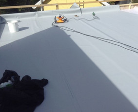 Plokščių Stogų Dengimas Pvc, Epdm ir bitumine Danga / Tvirti stogai / Darbų pavyzdys ID 3207798