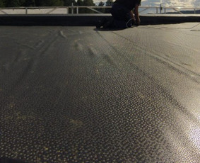 Plokščių Stogų Dengimas Pvc, Epdm ir bitumine Danga / Tvirti stogai / Darbų pavyzdys ID 3207804