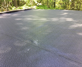 Plokščių Stogų Dengimas Pvc, Epdm ir bitumine Danga / Tvirti stogai / Darbų pavyzdys ID 3207824