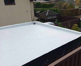 Plokščių Stogų Dengimas Pvc, Epdm ir bitumine Danga / Tvirti stogai / Darbų pavyzdys ID 3207832