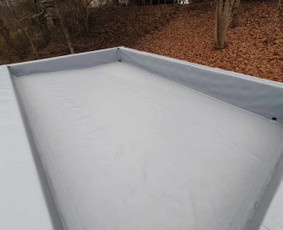 Plokščių Stogų Dengimas Pvc, Epdm ir bitumine Danga / Tvirti stogai / Darbų pavyzdys ID 3207834