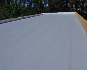 Plokščių Stogų Dengimas Pvc, Epdm ir bitumine Danga / Tvirti stogai / Darbų pavyzdys ID 3207852