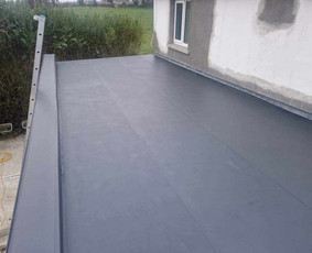 Plokščių Stogų Dengimas Pvc, Epdm ir bitumine Danga / Tvirti stogai / Darbų pavyzdys ID 3207856