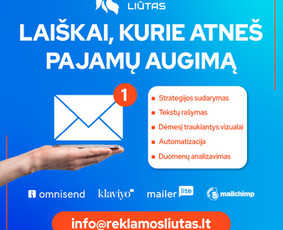 Meta Ads / Tiktok Ads / Google Ads / Programavimas - Naujienlaiškių kūrimas ir sklaida - 1 Naujienlaiškių kūrimas ir sklaida - Meta Ads / Tiktok Ads / Google Ads / Programavimas - 1