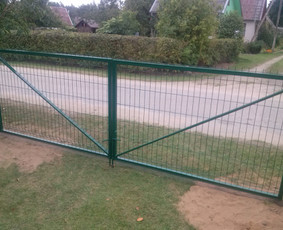 Kiemo vartų ir tvorų gamyba ir montažas / MB Tvoralentes.lt / Darbų pavyzdys ID 3213302