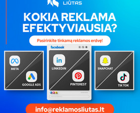 Meta Ads / Tiktok Ads / Google Ads / Programavimas - Reklamos internete kūrimas - 1 Reklamos internete kūrimas - Meta Ads / Tiktok Ads / Google Ads / Programavimas - 1