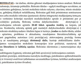 Rašto darbų konsultantė - Referatai - 1 Referatai - Rašto darbų konsultantė - 1