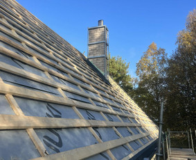 Naujų stogų dengimas. Senų stogų renovacija. / Jaroslav / Darbų pavyzdys ID 3214636