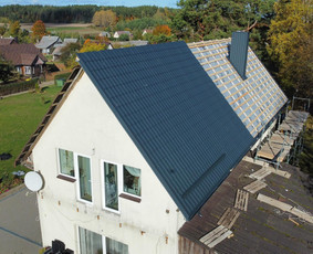 Naujų stogų dengimas. Senų stogų renovacija. / Jaroslav / Darbų pavyzdys ID 3214642