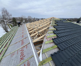 Naujų stogų dengimas. Senų stogų renovacija. / Jaroslav / Darbų pavyzdys ID 3214668