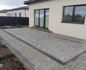 Trinkelių klojimas, gerbūvio darbai / Mb Pajūrio trinkelita / Darbų pavyzdys ID 3215610