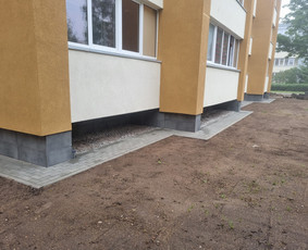 Trinkelių klojimas, gerbūvio darbai / Mb Pajūrio trinkelita / Darbų pavyzdys ID 3215622