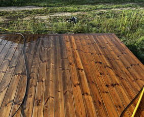 Medinių namų ir kitų paviršių dažymas / Emko projects / Darbų pavyzdys ID 3218046