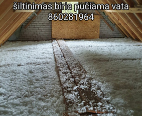 Stogų, perdangų ir kitų konstrukcijų šiltinimas - Grindų šiltinimas - 1 Grindų šiltinimas - Stogų, perdangų ir kitų konstrukcijų šiltinimas - 1