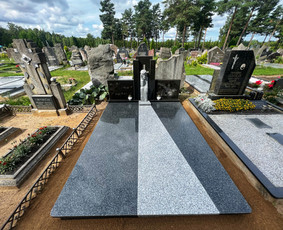 Paminklai, plokštės ir visi kapų tvarkymo darbai / Žilinsko dirbtuvė / Darbų pavyzdys ID 3219036